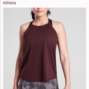 Athleta Chi Dot Mesh Tank